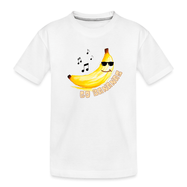 Let’s Go Bananas - white