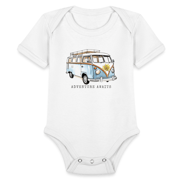 Adventure Awaits - white