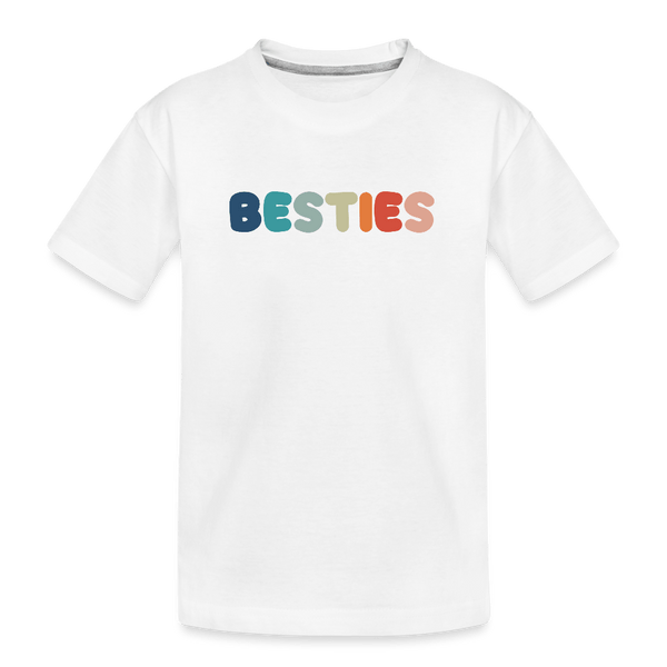 Besties Tee - white