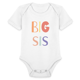 Colorful Big Sis - white