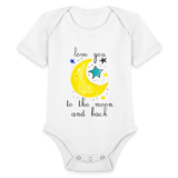 Love You to the Moon - white
