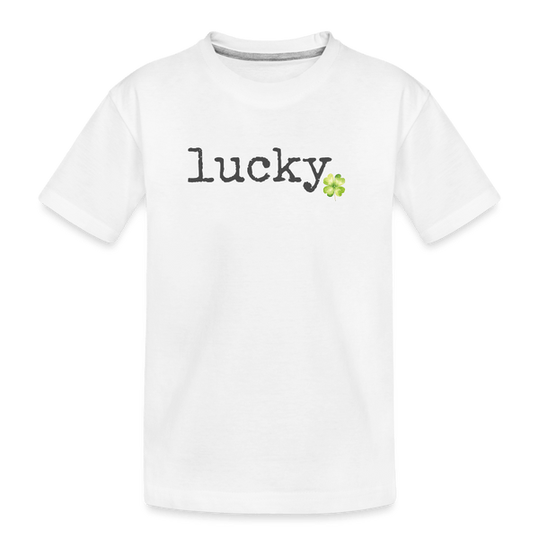 Lucky - white