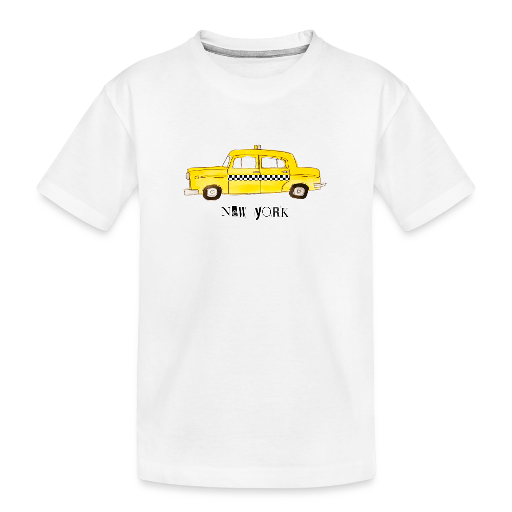 New York Cab - white