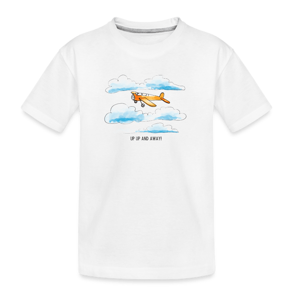Up in the Clouds - white