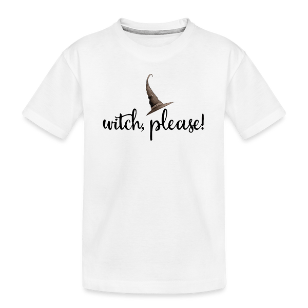 witch please toddlwe - white