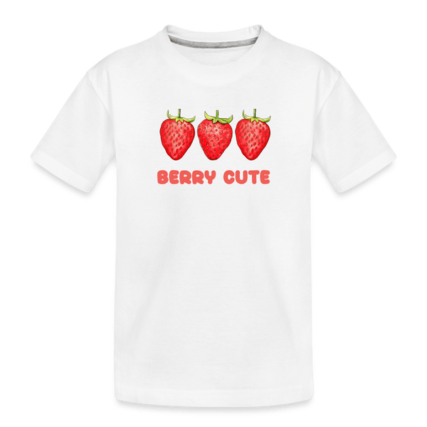 You’re Berry Cute - white