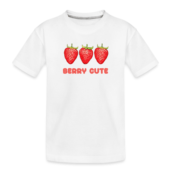 You’re Berry Cute - white