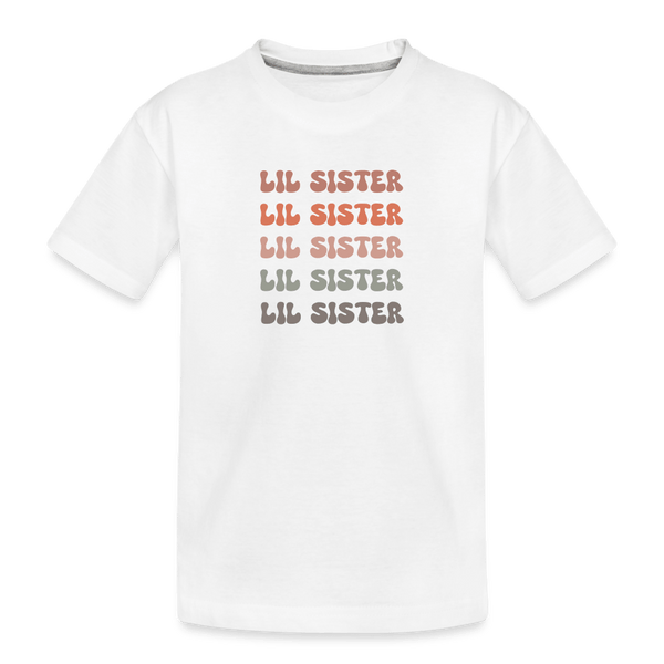 Lil Sister Tee - white