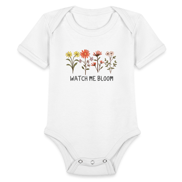 Watch Me Bloom - white