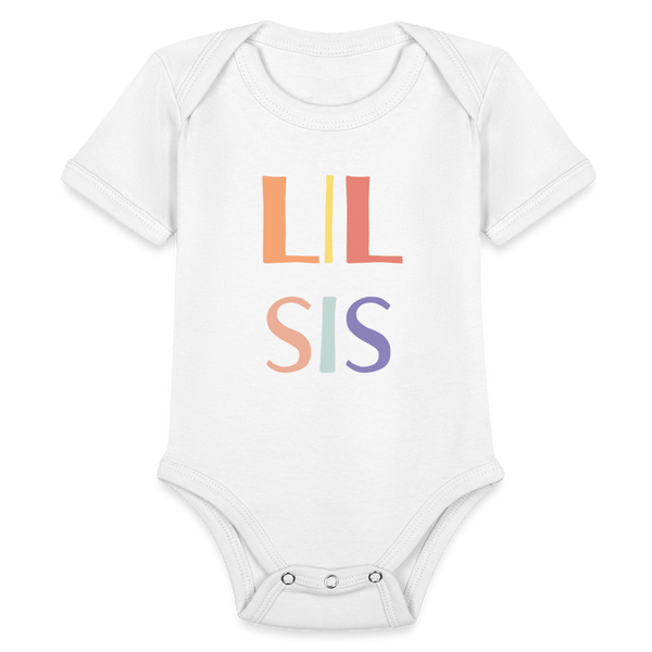 Colorful Lil Sis - white