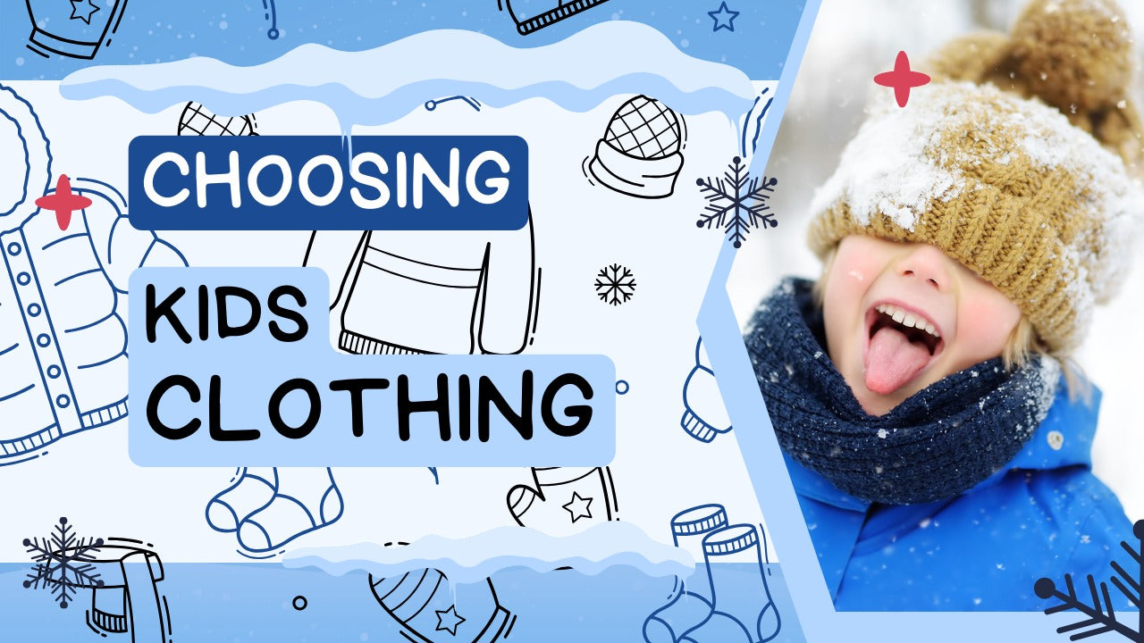 Winter kids clothing