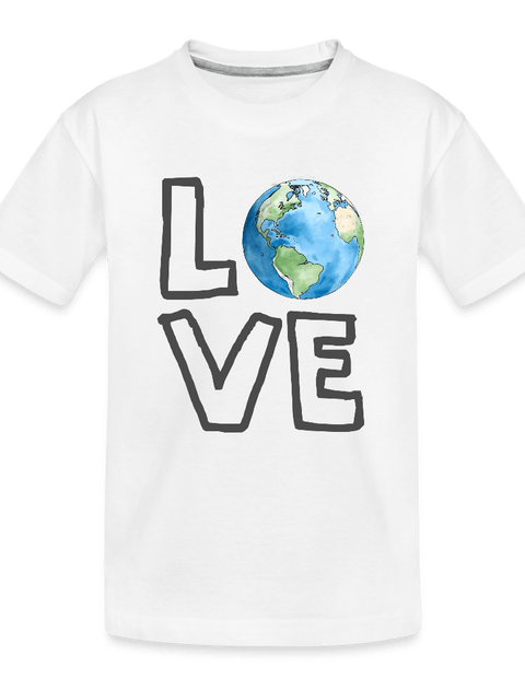 Love Tee - white