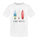 Let’s Make Waves - white