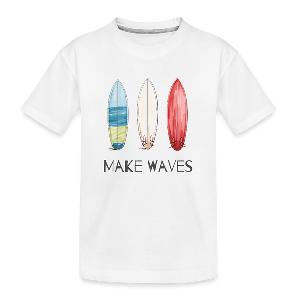 Let’s Make Waves - white