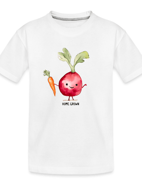 Home Grown Tee - white