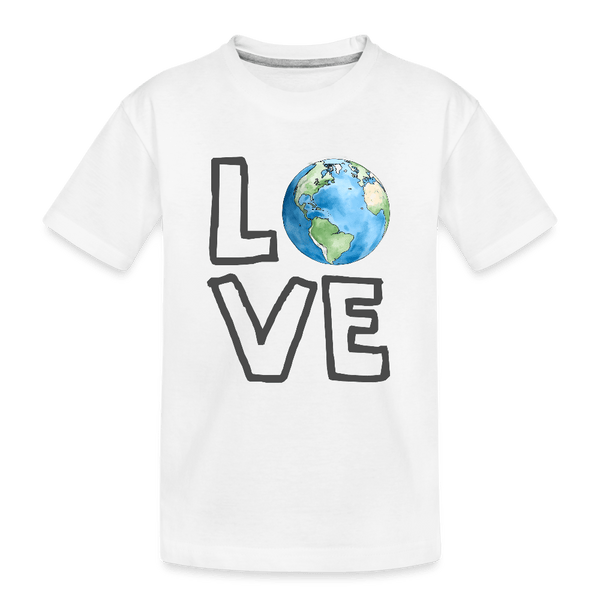 Love Tee - white