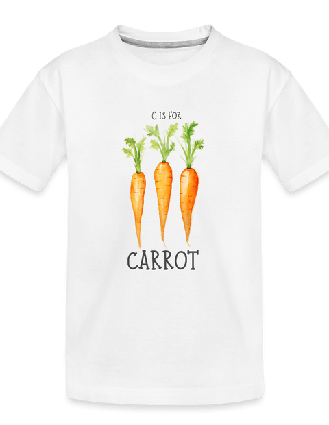 Crunchy Carrot - white