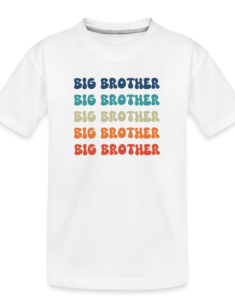 Big Brother Tee - white