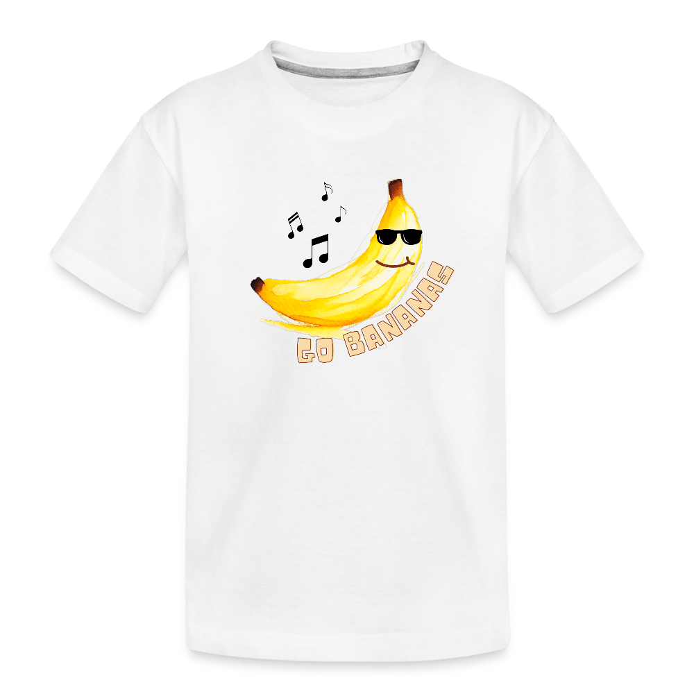 Let’s Go Bananas - white
