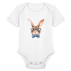 Bow Tie Bunny - white