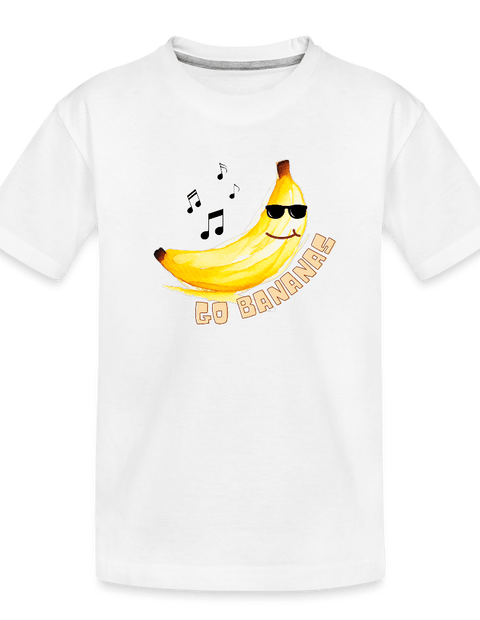 Let’s Go Bananas - white