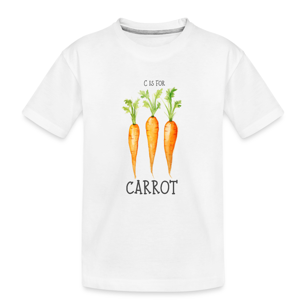 Crunchy Carrot - white