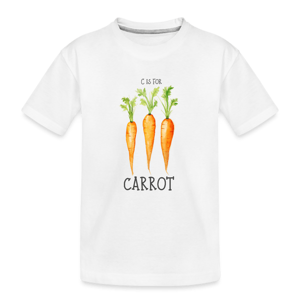 Crunchy Carrot - white