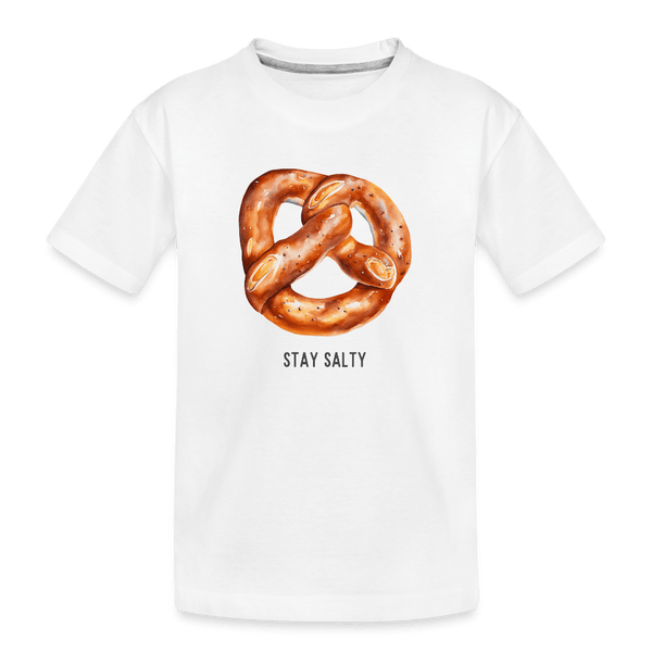 Stay Salty Tee - white