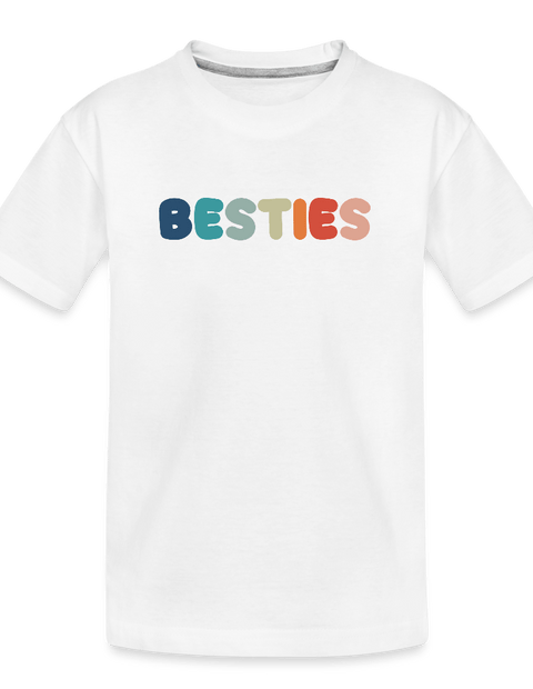 Besties Tee - white