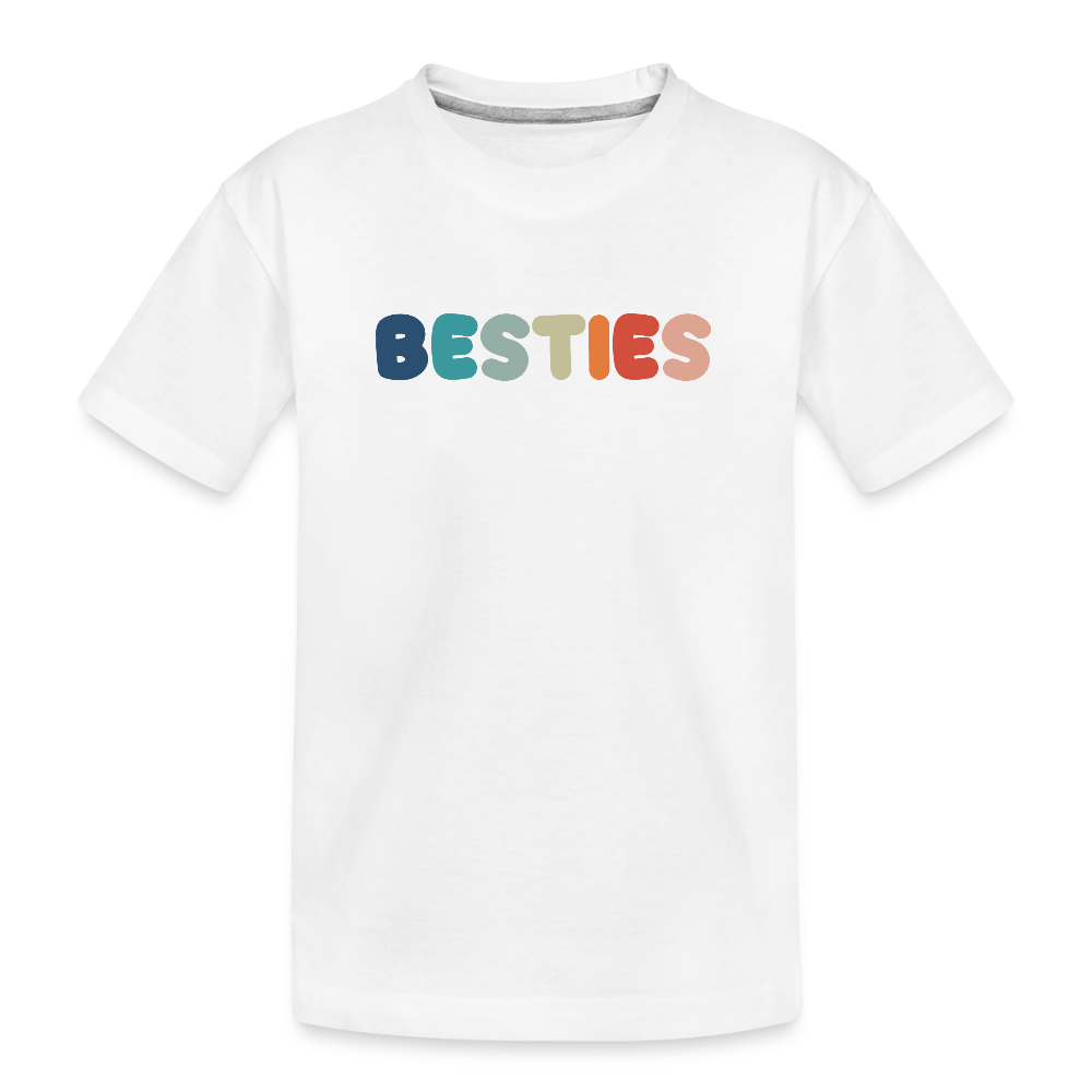 Besties Tee - white