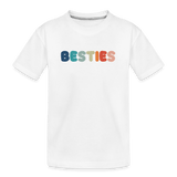 Besties Tee - white