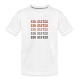 Big Sister Tee - white