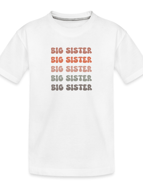 Big Sister Tee - white