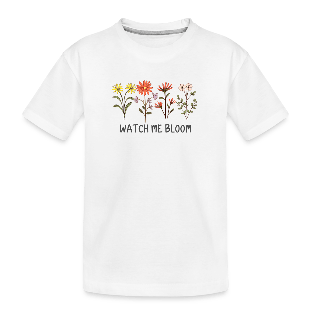 Blooming Flowers - white