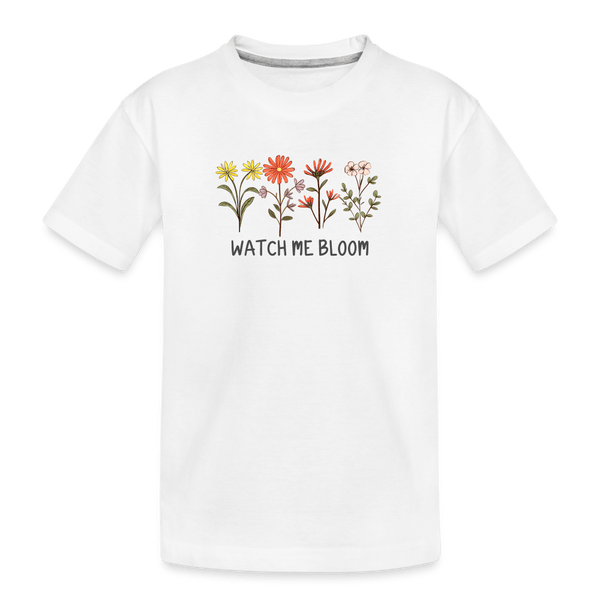 Blooming Flowers - white