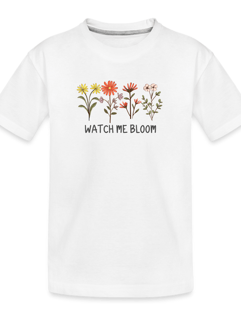 Blooming Flowers - white