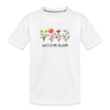 Blooming Flowers - white