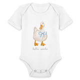 Blue Ribbon Ducky - white