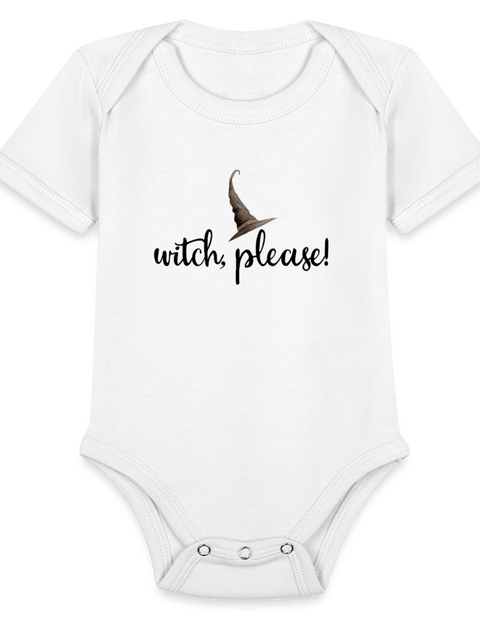 Bodysuit Witch, PLease - white