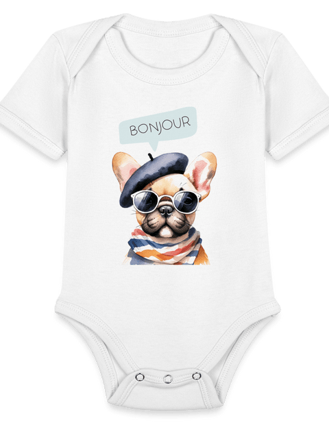 Bonjour - white