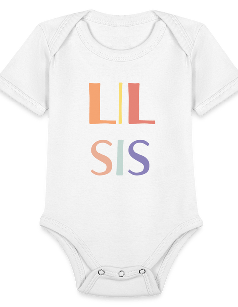 Colorful Lil Sis - white
