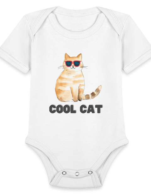 Cool Cat - white