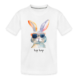Cool Hip Hop Bunny - white