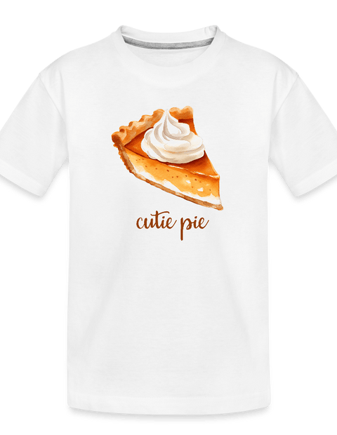 Toddler Cutie Pie - white