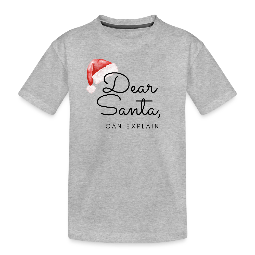 Kid’s Premium Organic T-Shirt - heather gray