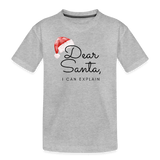 Kid’s Premium Organic T-Shirt - heather gray