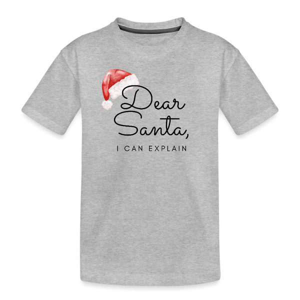 Kid’s Premium Organic T-Shirt - heather gray