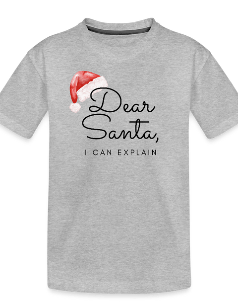 Kid’s Premium Organic T-Shirt - heather gray