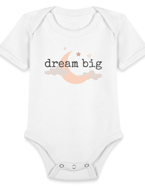 Dream Big - white