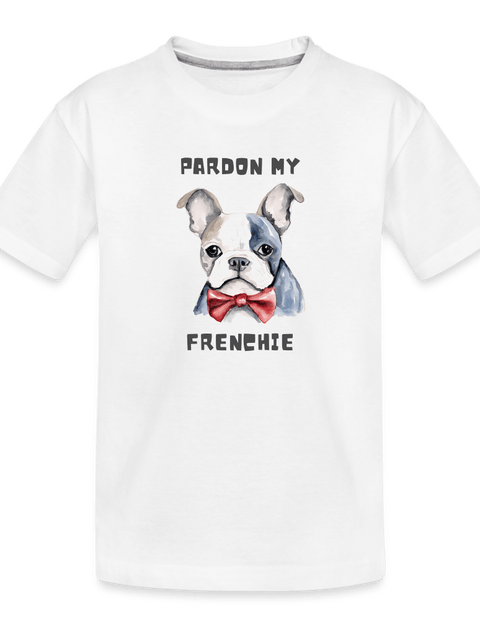 Excuse My Frenchie - white